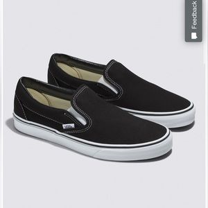 Black Slip-On Vans